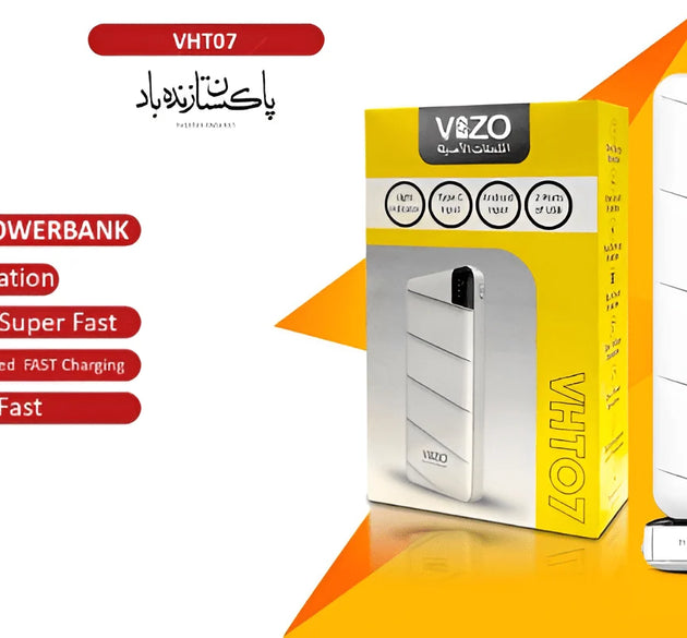 VHT-07 – 10,000 mAh Full-Size Power Bank Power Bank For Android