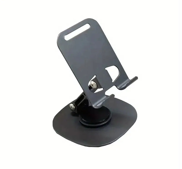 Metal Mobile Holder – 360° Rotatable Stand with Carbon Steel Plate