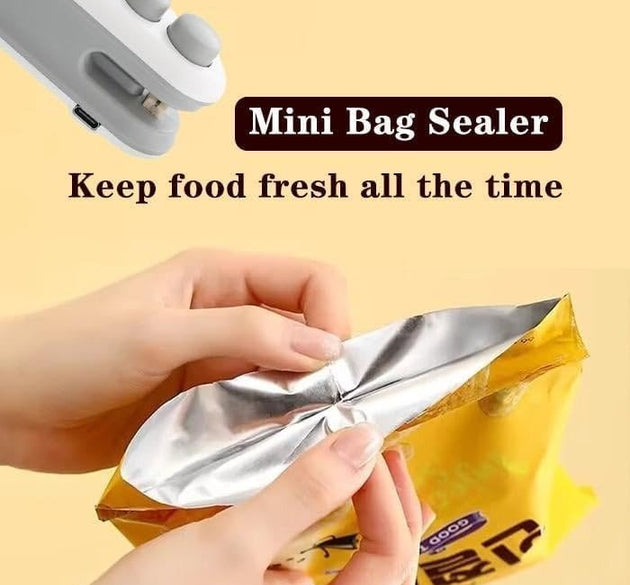 Portable Rechargeable Mini Sealer For Plastic Bags Handheld Heat Sealing Machine