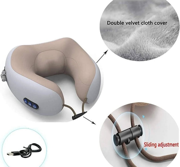 Rechargeable Neck Massager U-Shaped Pillow
