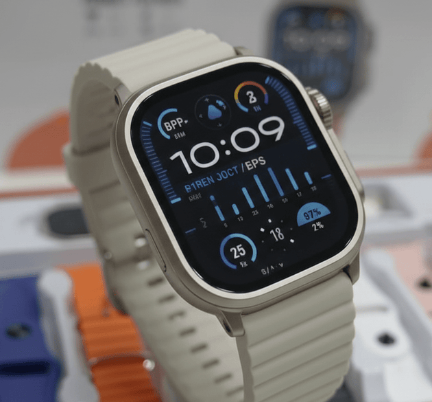 CROWN AZ 900 Ultra 2 Smart Watch – 7-in-1 Strap Combo | Big 2.01 Display | Bluetooth Calling | Fitness Tracker