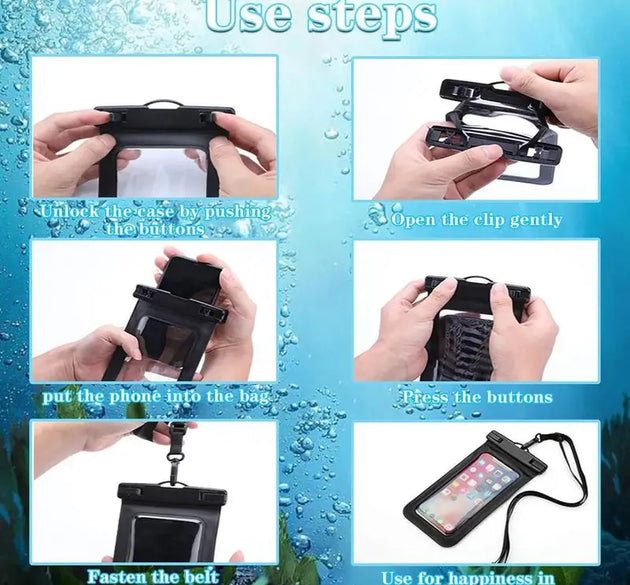 Mobile Phone Pouch White