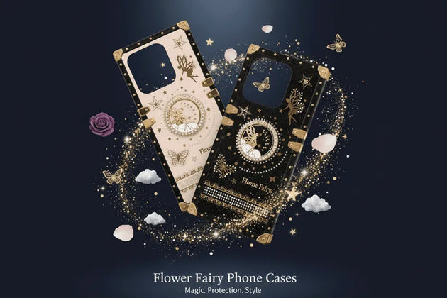 Flower Fairy Rhinestone Case