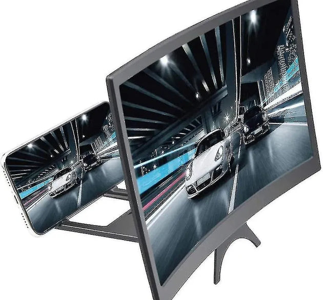 12-Inch Mobile Screen Magnifier – HD Phone Display Amplifier for Movies & Gaming