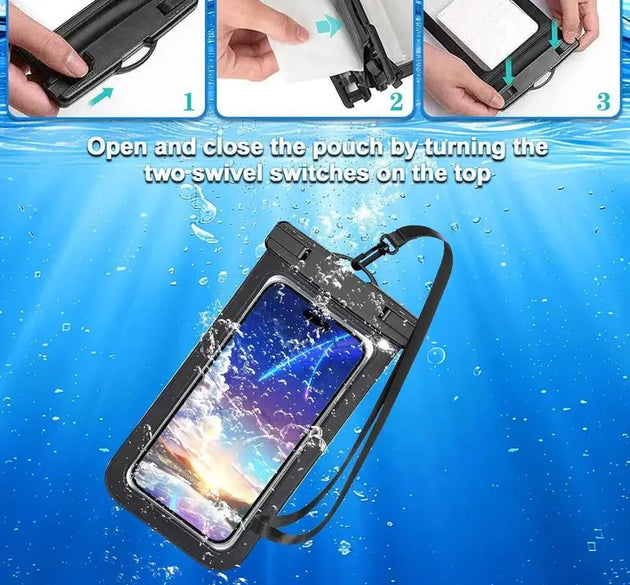 Mobile Phone Pouch White