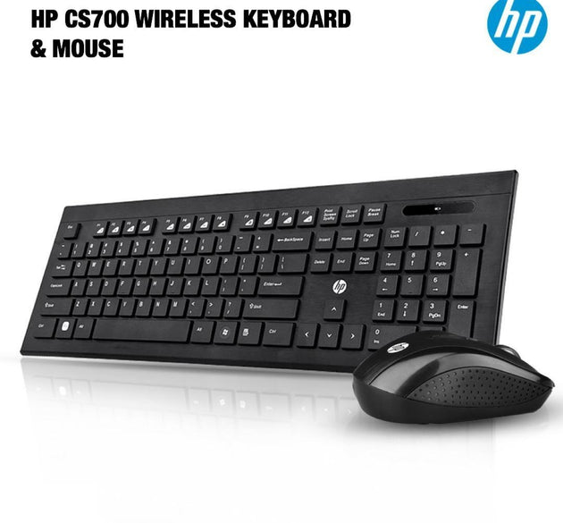 Hp Wireless Keyboard & Hp Mouse Combo CS-700 (High Copy)