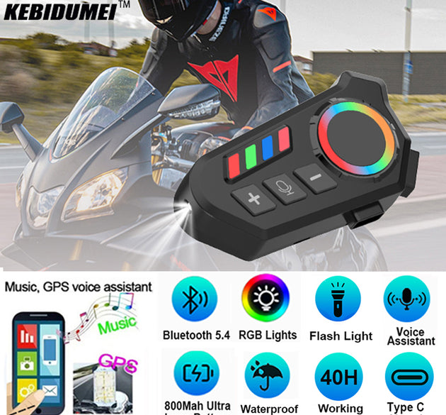 Helmet Wireless Earphone K06A Bluetooth Helmet Intercom Headset