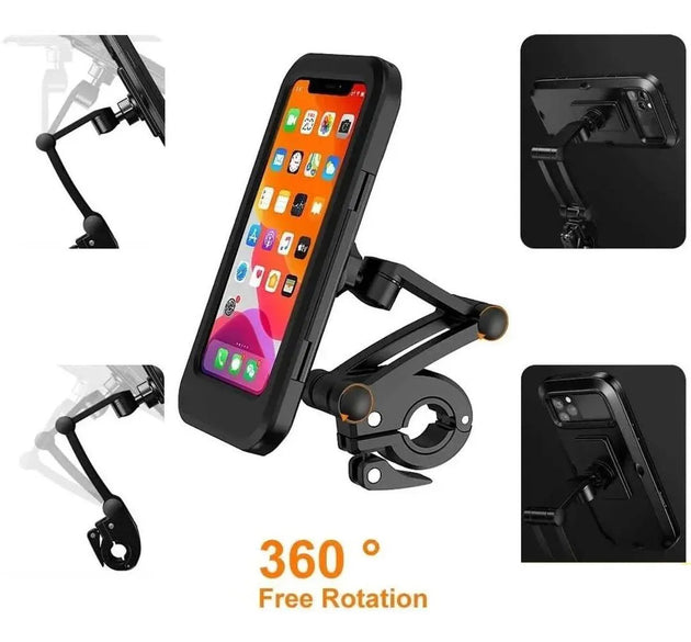 Waterproof Pro – 100% Waterproof Touch Screen Bike Phone Mount