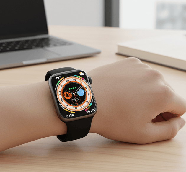 HOTTU Smart Watch Hot 8 Pro 2.02 HD IPS LED Display Water Resistant