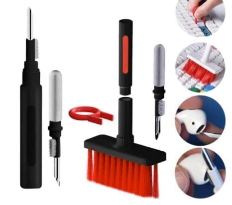 Soft Brush 5-in-1 Multi-Function Cleaning Tools Kit