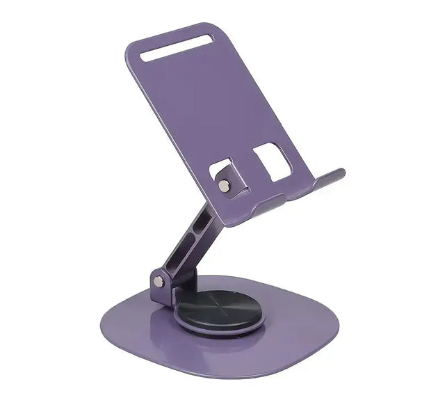 Metal Mobile Holder – 360° Rotatable Stand with Carbon Steel Plate