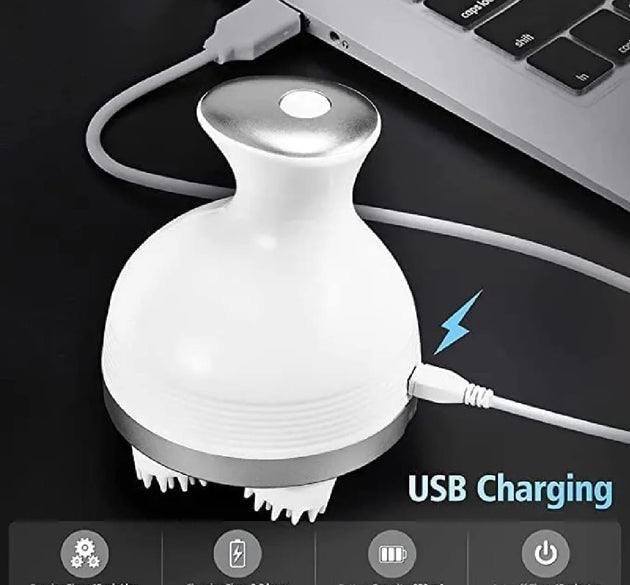 Electric Scalp Massager 4 Tissue Kneading Nodes